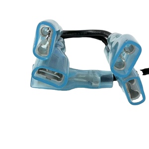 Autohoorn Slakvormige bekkenhoorn met draad en slotgesp Zuiver koperen draadplug - Product Image 5