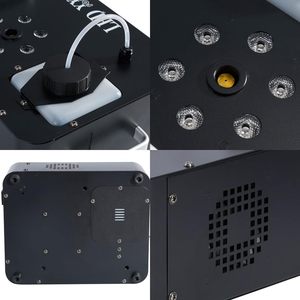 RGB Chiếu Sáng Không Khí Cột Hiệu Ứng Sương Mù Máy Với Từ Xa & DMX 512 1500W RGB DMX <span class=keywords><strong>LED</strong></span> Khói Sương Mù Máy Cho Đảng - Product Image 2