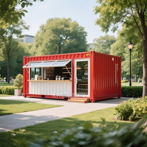 Giá Rẻ Giá Đúc Sẵn Cửa Hàng Di Động Xây Dựng 20ft Prefab Nhà Di Động Nhà Ngoài Trời Vận Chuyển Container Thức Ăn Nhanh Nhà Hàng - Product Image 5