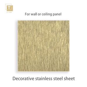 Panel Baja Tahan Karat Satin Silver Matte Brushed133 untuk Desain Rak Pajangan & Konter - Product Image 3