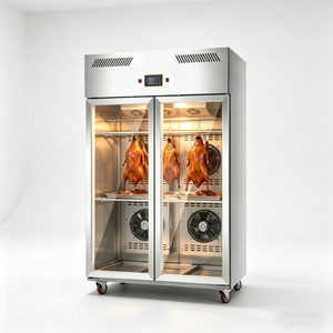 Armoire de séchage à double porte à température unique, réfrigérateur commercial robuste pour la conservation du bœuf et du poulet - Product Image 6