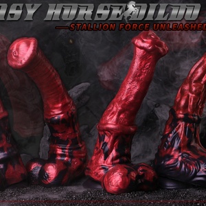 NNSX Venta al por mayor NUEVO Dildo de 10 estilos con forma de animal, Dildo de caballo, Dildo de perro, Dildo de lobo con nudo grande, Dildo de monstruo de fantasía, Proveedor de fábrica para adultos - Product Image 6