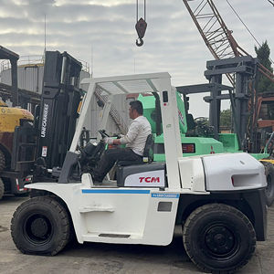 Prix direct usine Chariot élévateur diesel d'occasion TCM 7 tonnes 5 tonnes FD70 Moteur ISUZU 6BG1 Modèle 2022 2023 État impeccable Origine Japon - Product Image 1