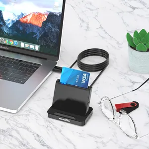 Rocketek ISO7816 CAC-Kartenleser USB-EMV-Smartcard-Leser mit Chipkarten adapter