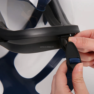 Set Respirator masker <span class=keywords><strong>Gas</strong></span> tugas berat, untuk konstruksi, mengecat, dan perlindungan wajah las - Product Image 4