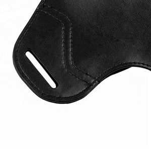 SANJIN Genuine Leather PU Concealed Tactical Waist <b>Belt</b> Hand Gun <b>Holster</b> for Outdoor - Product Image 2