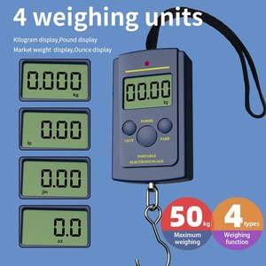 Báscula digital portátil colgante de 40 kg con precisión de 10 g para pesar equipaje de pesca - Product Image 2