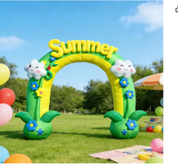 Arches gonflables personnalisées pour événements, fêtes musicales, décorations de mariage