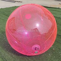 Boule d'eau gonflable hermétique en PVC de haute qualité Boule de décoration Boules d'eau colorées