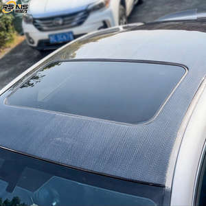 แผ่นปิดหลังคาคาร์บอนไฟเบอร์ ปี 2006-2013 สำหรับ Lexus IS พร้อมซันรูฟ ชุดแต่งภายนอกรถยนต์ อุปกรณ์ตกแต่งรถยนต์ - Product Image 5