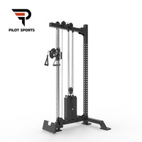Équipement de fitness commercial à domicile câble unique tirer vers le bas Lat Machine pour l'entraînement pour les gymnases à domicile et les installations de fitness
