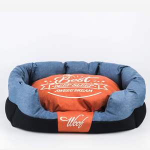 Evrensel Pet yatak arkalığı çıkarılabilir yıkanabilir köpek halı<span class=keywords><strong>s</strong></span>ı ve kedi yatak ile her mevsim için küçük köpek evi - Product Image 1