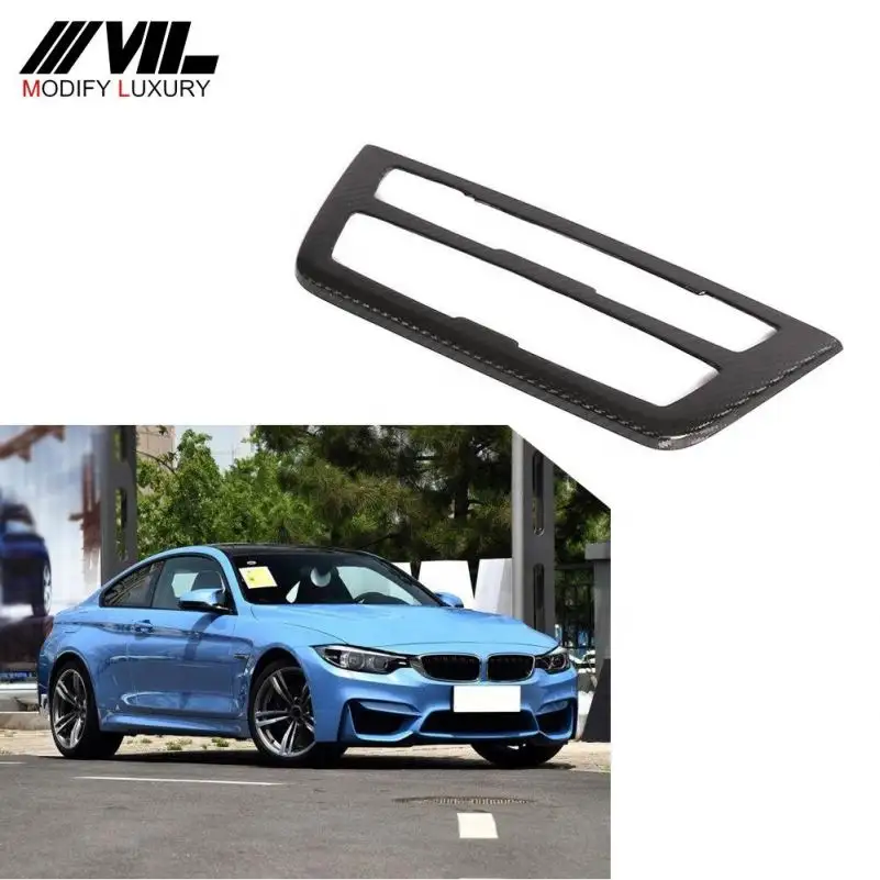 3 سلسلة GT ألياف الكربون الداخلية لوحة الزخارف لسيارات BMW 4 سلسلة F80 M3 F82 M4 2014-2018