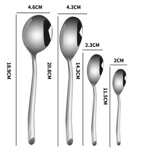 Juegos de cubiertos de lujo Bolk de pulido de espejo de alta calidad, cuchillo para carne de boda, tenedor, cuchara, cubiertos para Hotel, apto para lavavajillas - Product Image 6