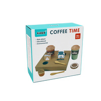Jouet créatif pour enfants, ensemble de tasses à café simulées, thé de l'après-midi, biscuits