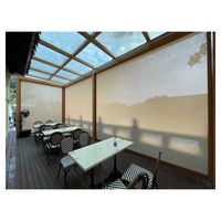 Pergola élégante pour terrasse de restaurant et café