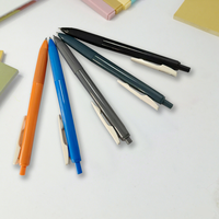 Set Pulpen Gel Retractable Plastik 10 in 1 Berwarna-warni dengan Bot Tinta 0,5 Milimeter, Cocok untuk Berbagai Catatan