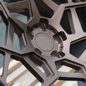 Juego de 2 Ruedas Forjadas 6x139.7 para Cadillac Escalade V, Cybertruck, Tahoe, Hummer EV, Personalizadas de 23 y 24 Pulgadas, Cromadas, con Borde Profundo - Product Image 6
