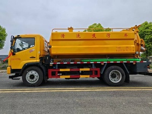 Manual transmission <b>suction</b> truck, equipped with a vacuum <b>pump</b>, used for septic tank <b>suction</b>, 12-wheel vacuum <b>suction</b> truck - Product Image 4