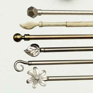 Tringle à rideaux en alliage d'aluminium, tringle à rideaux réglable, tringle à rideaux de café, vente en gros à bas <span class=keywords><strong>prix</strong></span> - Product Image 1