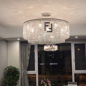 Lustres modernes pendentif éclairage métal K9 Cristal Lustre De Luxe pour la maison hôtel - Product Image 6