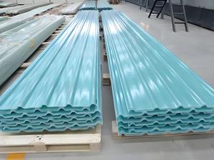 Tôles de toiture en PRV modernes, tuiles plates imperméables pour entrepôts et appartements - Product Image 5