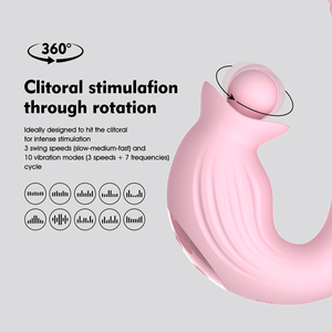 NOUVEAU Vibrateur détachable 4 en 1, rotatif et télescopique, stimulateur de point G, vibromasseur pour femmes, jouet sexuel - Product Image 6