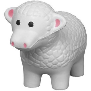 Custom Print Eco-Friendly Washable Foam Sheep Stress Ball Animal Stress Relief Toys Insurance Advertising Promotion <b>Gifts</b> - Product Image 1