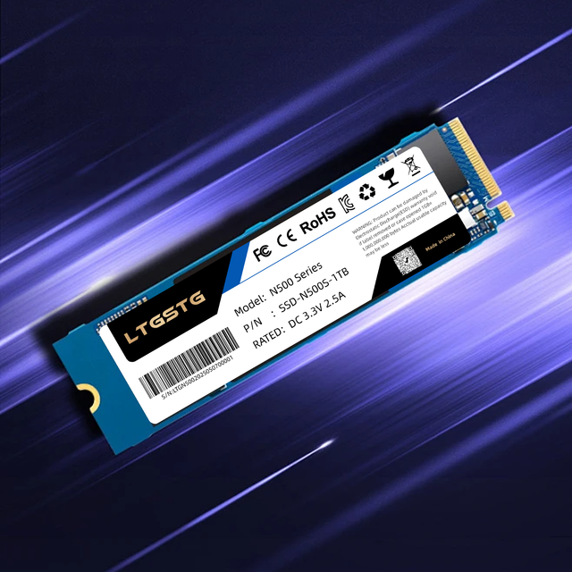 High Speed 4TB NVMe PCIe 4.0 SSD M.2 2280 Internal Gaming SSD with 5300MB/s Read Speed for Desktop Laptop PS5