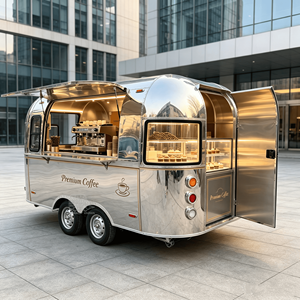 Pizza Food Truck Trailer Mobile Kitchen Food Trailer Commercial Concession Restaurant Business Equipment Food Truck Comidas - Product Image 3