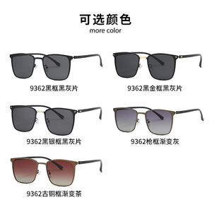 Spoen แว่นกันแดดทรงสี่เหลี่ยมสำหรับผู้ใหญ่ UV400ขอบโพลาไรซ์แบบเต็มขอบสำหรับขับรถสไตล์ย้อนยุค - Product Image 4