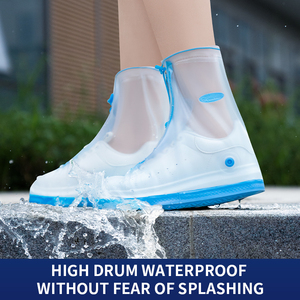 <span class=keywords><strong>Bottes</strong></span> <span class=keywords><strong>de</strong></span> pluie personnalisées avec logo pour adultes, légères, imperméables, antidérapantes, semelle souple, respirantes, pour l'automne/hiver/été - Product Image 6