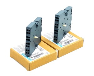 2x 3RH29112DA02 EStand: 03 Bloque de interruptores auxiliares/Embalaje original Piezas industriales - Product Image 1