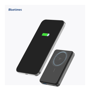 Bluetimes profesyonel güç kaynağı telefon şarj 10000mAh dijital ekran Qi2.0 hızlı şarj manyetik kablosuz güç bankası - Product Image 4