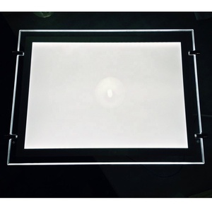 Kit d'affichage lumineux ultra-plat LITSIGN A3/A4 en acrylique haute luminosité pour vitrine, installation suspendue pour agents immobiliers - Product Image 2