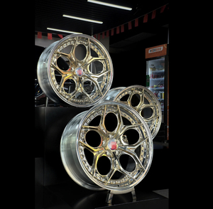 2 pièces, nouvelles jantes forgées, 20-23 pouces, 5X112/120/114.3, finition polie, 25 mm ET, 100 mm PCD pour M2/M3/M4 G80/G82 - Product Image 1