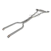 Système d'échappement Catback à soupapes en acier inoxydable pour BMW 750 750i G11 G12 4.4T 2016-2022, sortie quadruple, pièces de tuning de luxe
