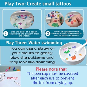 Paquete de bolígrafos de dibujo mágico de 12 colores para niños, bolígrafos mágicos para pintar al agua, crear bolígrafos mágicos de tinta flotante, juego de garabatos, juguetes artísticos - Product Image 5