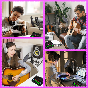 <span class=keywords><strong>Card</strong></span> âm thanh giao diện âm thanh chuyên nghiệp New V8S, thiết bị phòng thu âm nhạc, <span class=keywords><strong>card</strong></span> âm thanh kèm micro - Product Image 5