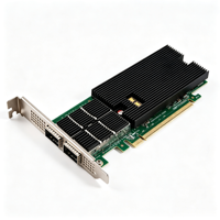 Carte réseau PCIe personnalisable OEM, fabricant d'adaptateurs Ethernet double port 10G SFP+, vente en gros pour PC industriels et serveurs