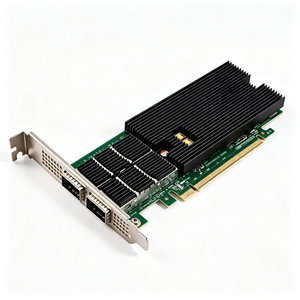 Fabricante de Tarjetas de Red PCIe Personalizables OEM, Adaptador Ethernet SFP+ de 10G de Doble Puerto, Venta al por Mayor para PC Industrial y Aplicaciones de Servidor - Product Image 4