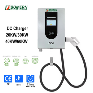 เครื่องชาร์จรถยนต์ไฟฟ้า Bomern AC to Cars 20KW 30KW GBT สำหรับการใช้งานเชิงพาณิชย์ ชาร์จเร็ว 40kw ocpp - Product Image 1