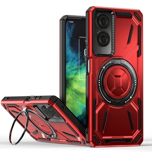 Custodia per telefono antiurto ibrida rinforzata con anello magnetico e design alla moda per <span class=keywords><strong>TCL</strong></span> 50 <span class=keywords><strong>SE</strong></span> 4G - Product Image 2