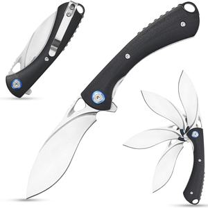 Mini Navaja de Bolsillo G10 con Hoja de Acero Inoxidable 14C28N, Multifuncional, EDC, para Camping, Senderismo, Actividades al Aire Libre, Bricolaje, OEM Disponible - Product Image 1