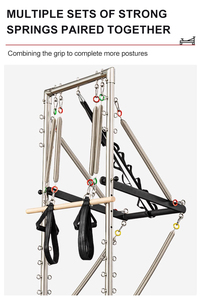 <span class=keywords><strong>Reformer</strong></span> in Lega di Alluminio DEREN con Mezza Torre per Studio <span class=keywords><strong>Pilates</strong></span>, Allenamento ed Esercizio Fisico, <span class=keywords><strong>Benefici</strong></span> per la Salute - Product Image 4