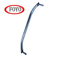 Balustrade ronde FOYO en acier inoxydable 304 de 18 pouces, soudure lisse, antidérapante, facile à fabriquer pour accessoires de bateau/yacht/kayak.