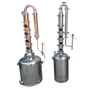 100L Household reflux still pot alcohol distillation tower equipment