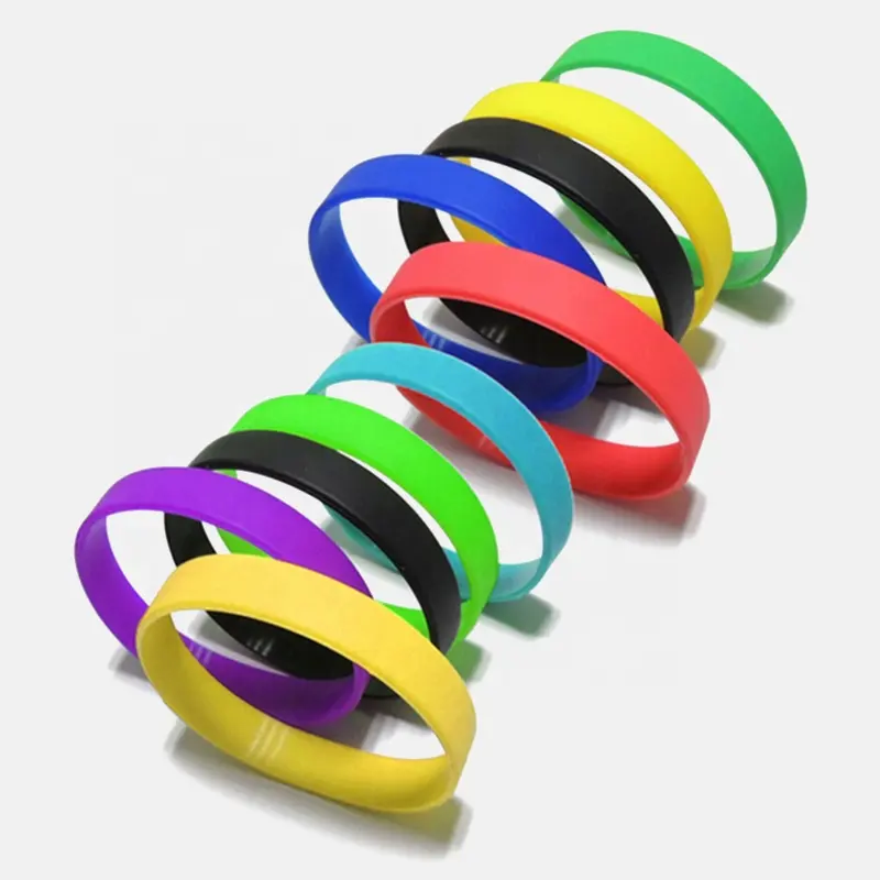 Bracelet en silicone/bande de caoutchouc avec odeur/bracelets en silicone en gros