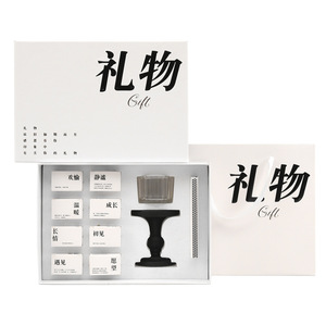 Juego <span class=keywords><strong>de</strong></span> Regalo <span class=keywords><strong>de</strong></span> Velas Aromáticas con Poesía Personalizada <span class=keywords><strong>de</strong></span> Fábrica, Vela <span class=keywords><strong>de</strong></span> Té Pequeña Hecha a Mano para Cumpleaños con Mensajes Secretos - Product Image 5