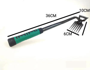 Outils manuels de désherbage en acier pour le jardinage potager, outils de désherbage de jardin portables pour la plantation d'arrière-cour avec arrachage de <span class=keywords><strong>racines</strong></span> - Product Image 6